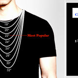 Sterling Silver Miami Cuban Iced Out Chain - Artisan Carat