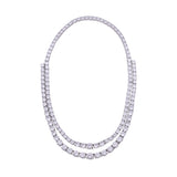 Women's Layering CZ Choker Necklace Fashion Jewelry - Artisan Carat