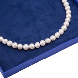 Large Strand Akoya Pearl Necklace with 14k Yellow Gold Clasp - Artisan Carat