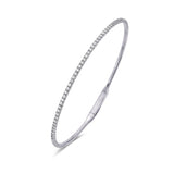 Flexible Diamond Bracelet 1.00 ct 14k White Gold - Artisan Carat