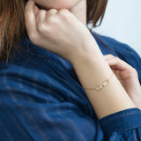 Diamond Handcuff Bracelet in 18k Yellow Gold - Artisan Carat