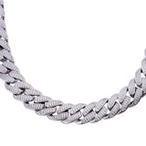 Women's Cuban Choker CZ Chain Necklace - Artisan Carat