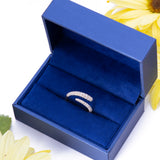 Diamond Swirl Fashion Ring in 18k Yellow Gold - Artisan Carat