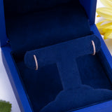 Diamond Huggie Earrings in 14k Rose Gold - Artisan Carat