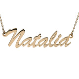 14K Gold Personalized Name Necklace - Artisan Carat