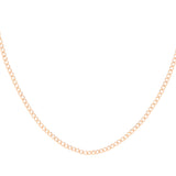 14k Gold Curb Link Chain Necklace - Artisan Carat