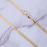 14k Gold Byzantine Bismark Chain Necklace - Artisan Carat