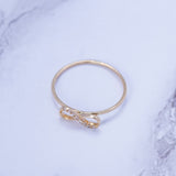 Artisan Carat 14k Gold Thin Infinity Band Ring - Artisan Carat
