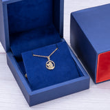 14k Gold Baby Angel Charm Necklace - Artisan Carat