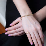 14k Gold Clover Bracelet 5mm - Artisan Carat