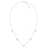 Adjustable Diamond Hearts 18k Gold Necklace - Artisan Carat