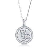 Sterling Silver "Capricorn" Zodiac Pendant Necklace - Artisan Carat
