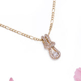 Diamond Shoe Pendant with Necklace in 18k Yellow Gold - Artisan Carat