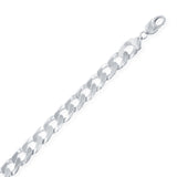 Chunky Sterling Silver Solid Cuban Link Chain 13mm - Artisan Carat