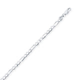 Silver Figaro Chain Necklace - Artisan Carat