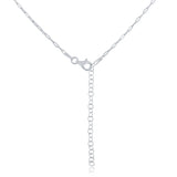 Sterling Silver Adjustable Paperclip Chain Necklace 1.65mm - Artisan Carat