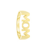 14k Gold Simple Mom Ring - Artisan Carat