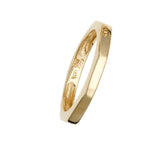 14k Gold Polished Nut Ring - Artisan Carat
