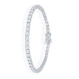 Diamond Tennis Bracelet 1.00 ct. t.w in 14k White Gold 7" - Artisan Carat