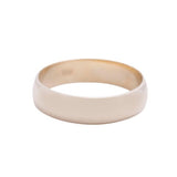 Simple Wedding Band Ring in 14k Yellow Gold - Artisan Carat