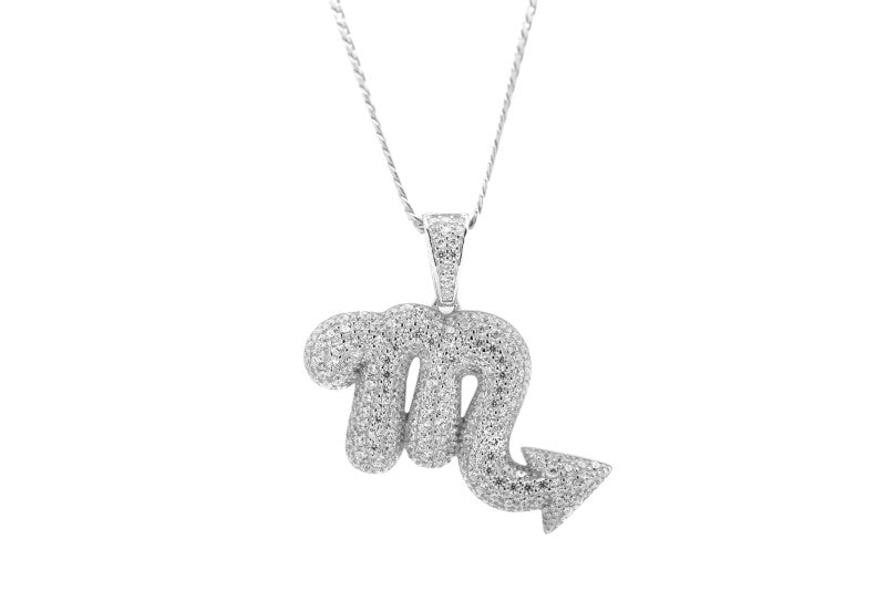 Nano Zodiac Necklace (Scorpio) - Diamond Necklace - IF & Co.