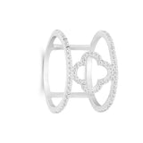 Silver Clover Ring - Artisan Carat