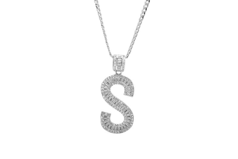 Elsa Peretti® Alphabet Letter Z Pendant in Silver, Small | Tiffany & Co.