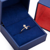 Diamond Key to the City Band Ring in 18k Yellow Gold - Artisan Carat