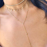 Diamond Choker Necklace 14k Gold 3.40 ctw - Artisan Carat