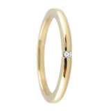 14k Yellow Gold Diamond Midi Ring - Artisan Carat