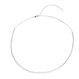 Diamond Tennis Choker Necklace 14k Gold 2.50 ctw - Artisan Carat