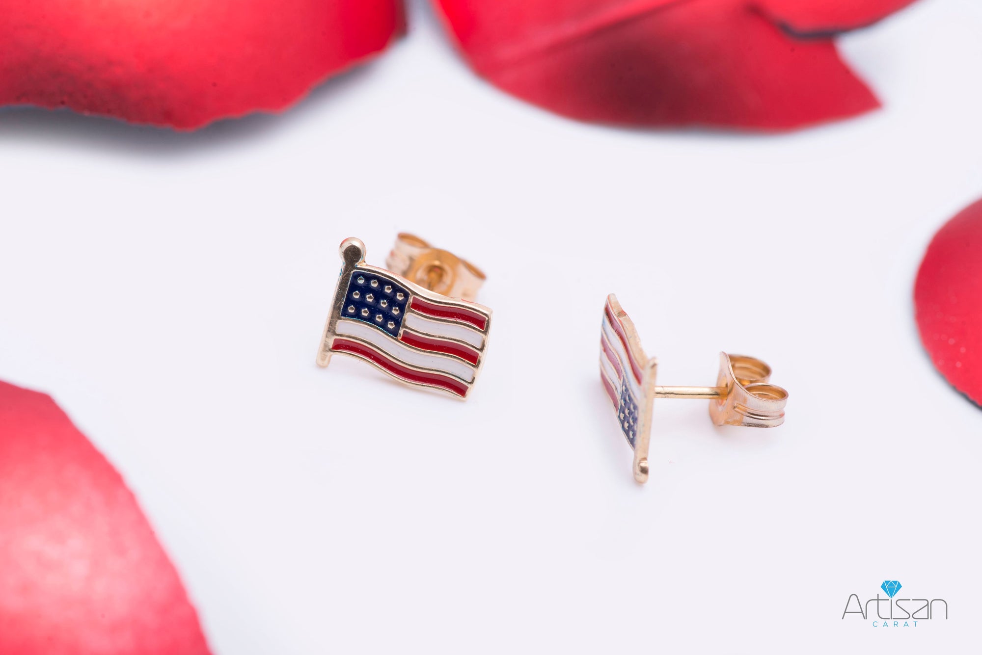 God Bless The USA Earrings – Ribbon Chix