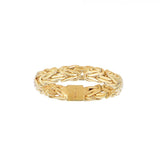 14K Gold Byzantine Band Ring - Artisan Carat