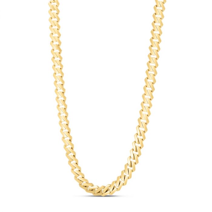 Monaco Chain Edge Men's Necklaces