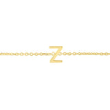 14K Gold Kids Mini Initials "A-Z" Bracelet - Artisan Carat