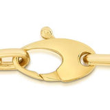 Gold Dainty Paperclip Bracelet in 10k Yellow Gold - Artisan Carat